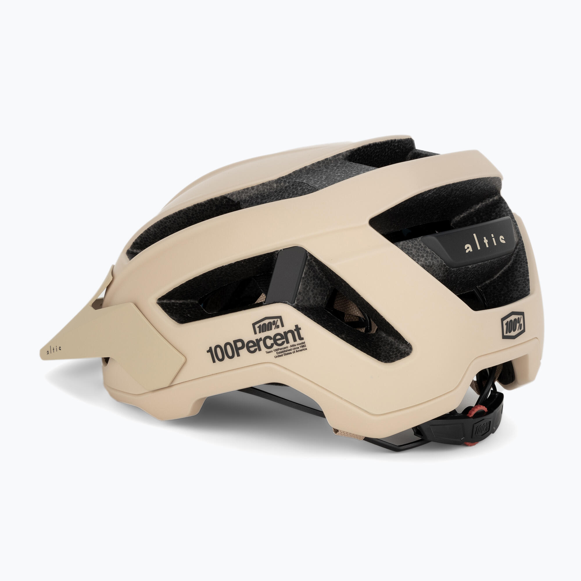 100% Altis Gravel Beige Helmet 4/5