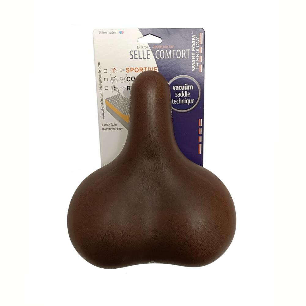 Selle Comfort Zadel Catana Bruin mousse à mémoire 2/4