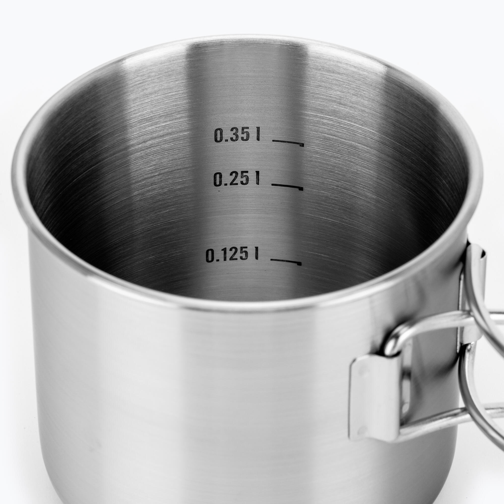 Tatonka Caneca de aço inoxidável com pegas 500ml 3/4