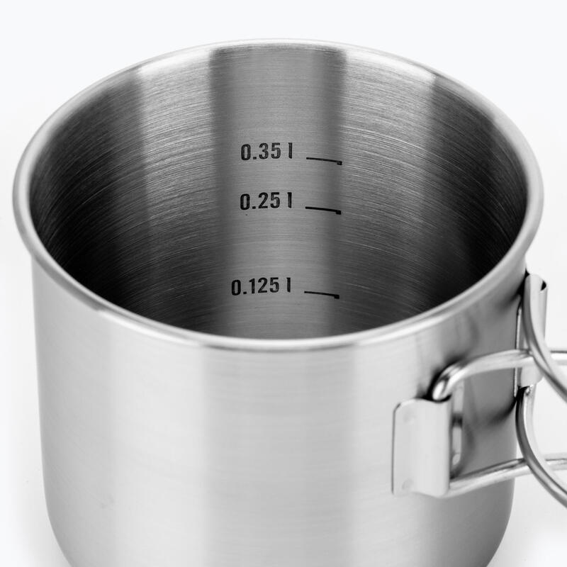 sporturi în aer liber - Cana din otel inoxidabil cu manere 500ml