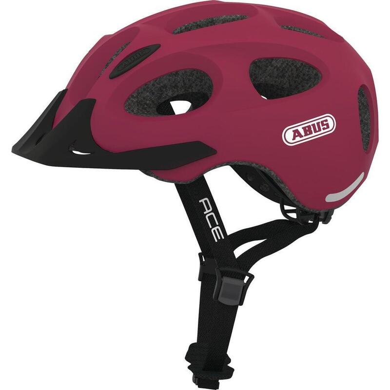 Helm Youn-I Ace Kers Rood L 56-61 Cm