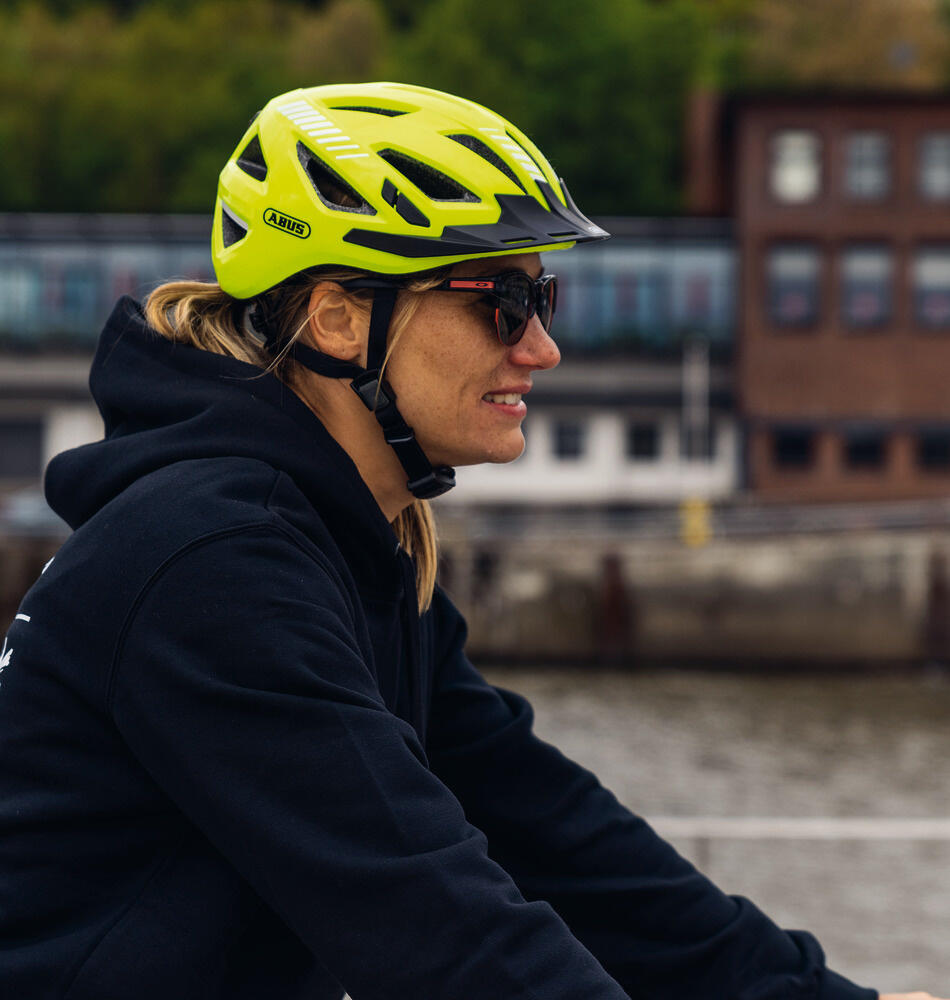 Casque ABUS Urban-I 3,0 en Jaune Signal XL 61-65cm 5/7