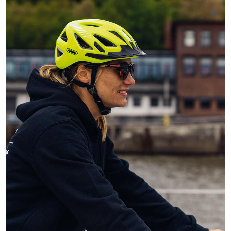 ABUS Kask rekreacyjny „Urban-I 3.0”, żółty