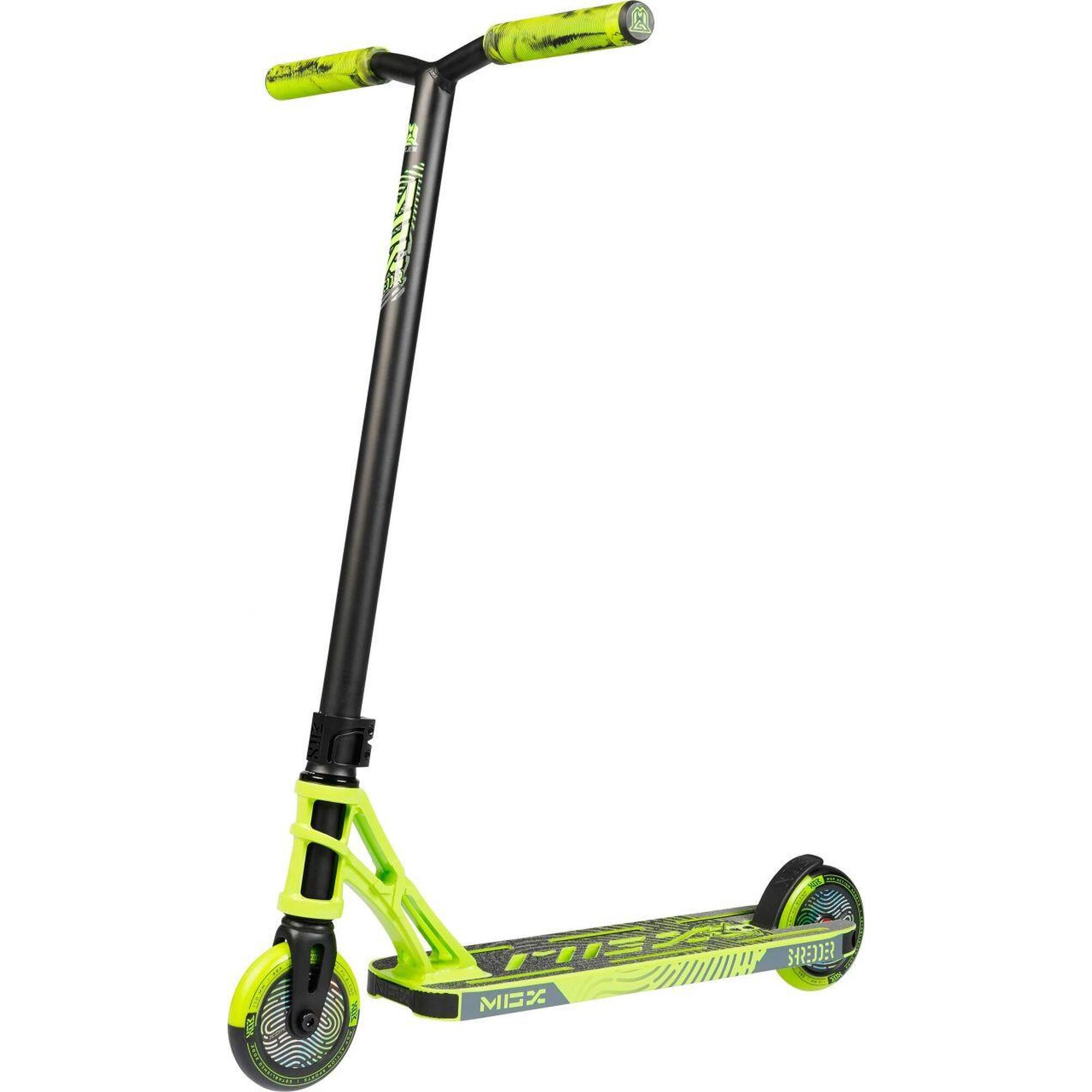 MGX Shrougeder S1 Scooter Freestyle Nero-Verde