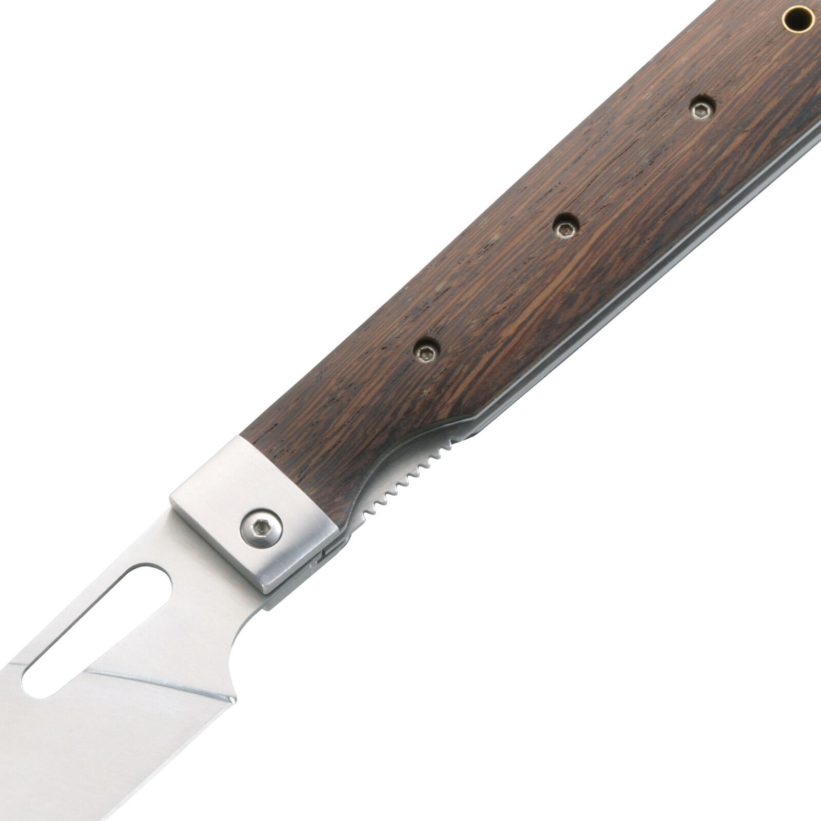 Coltello da cucina pieghevole Campeggio caccia tascabile in legno Tagayasan 2/2
