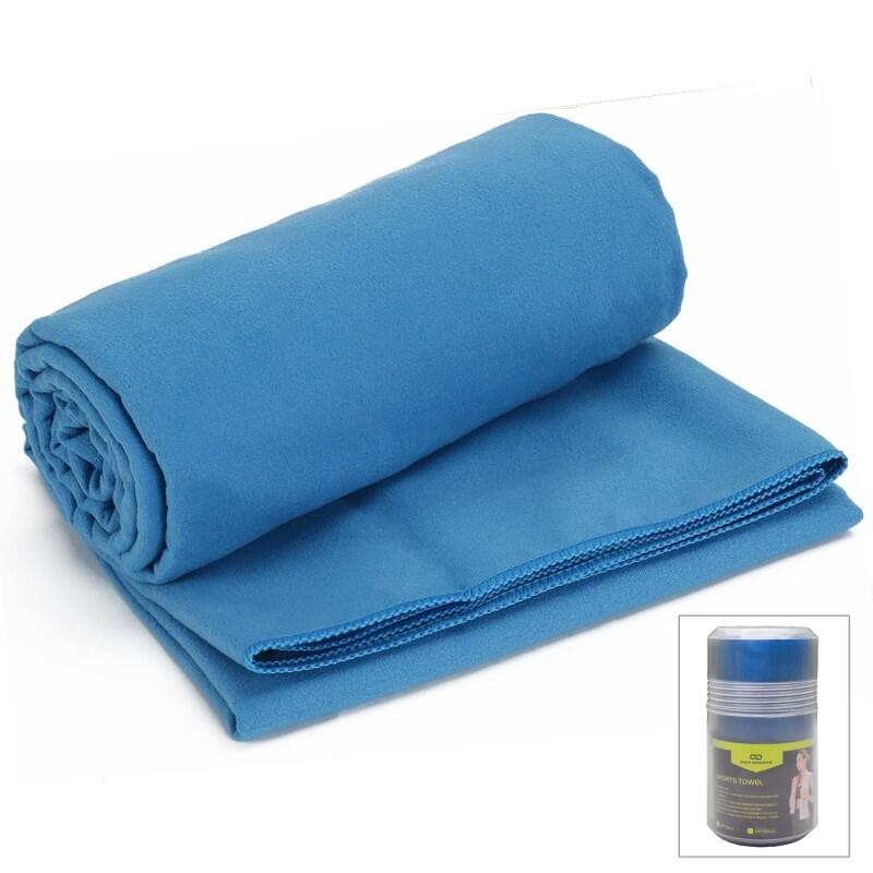 Toalla Microfibra Gimnasio Max Sports Bali 130x80cm Azul 2/4