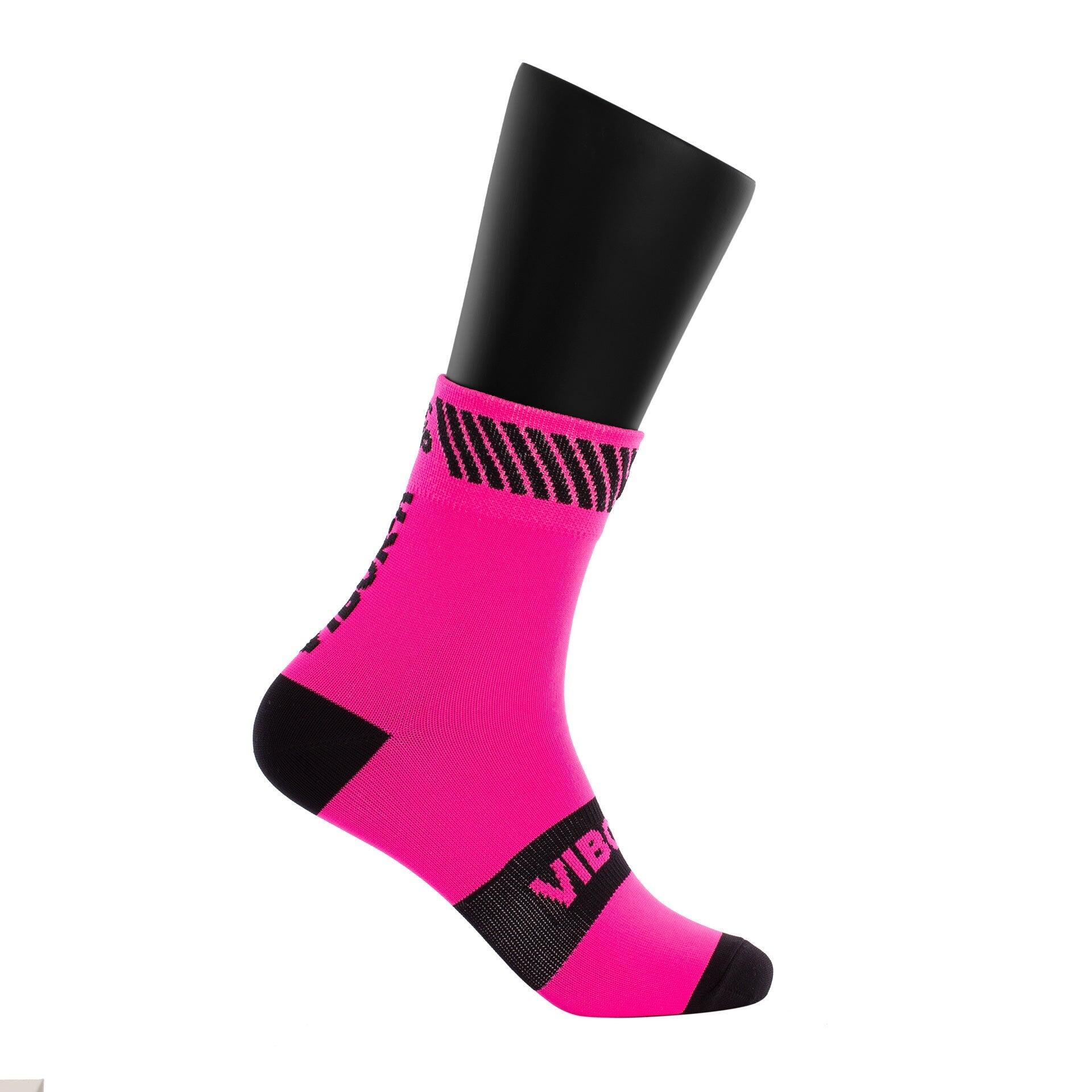 Vibora - Chaussettes Vibor-a Kait Demi-coupe Rose/noir - Chaussettes - Rose - 43/46 - Decathlon