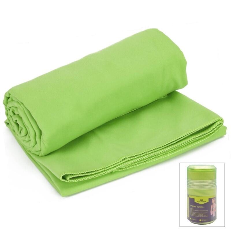 Toalla Microfibra Gimnasio Max Sports Bali 130x80cm verde 2/3