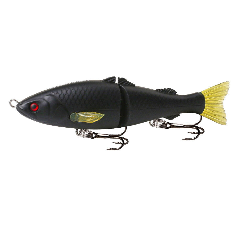 Fish Craft Dr. Glide 76mm 7.5g Glide Bait / MATTE BLACK