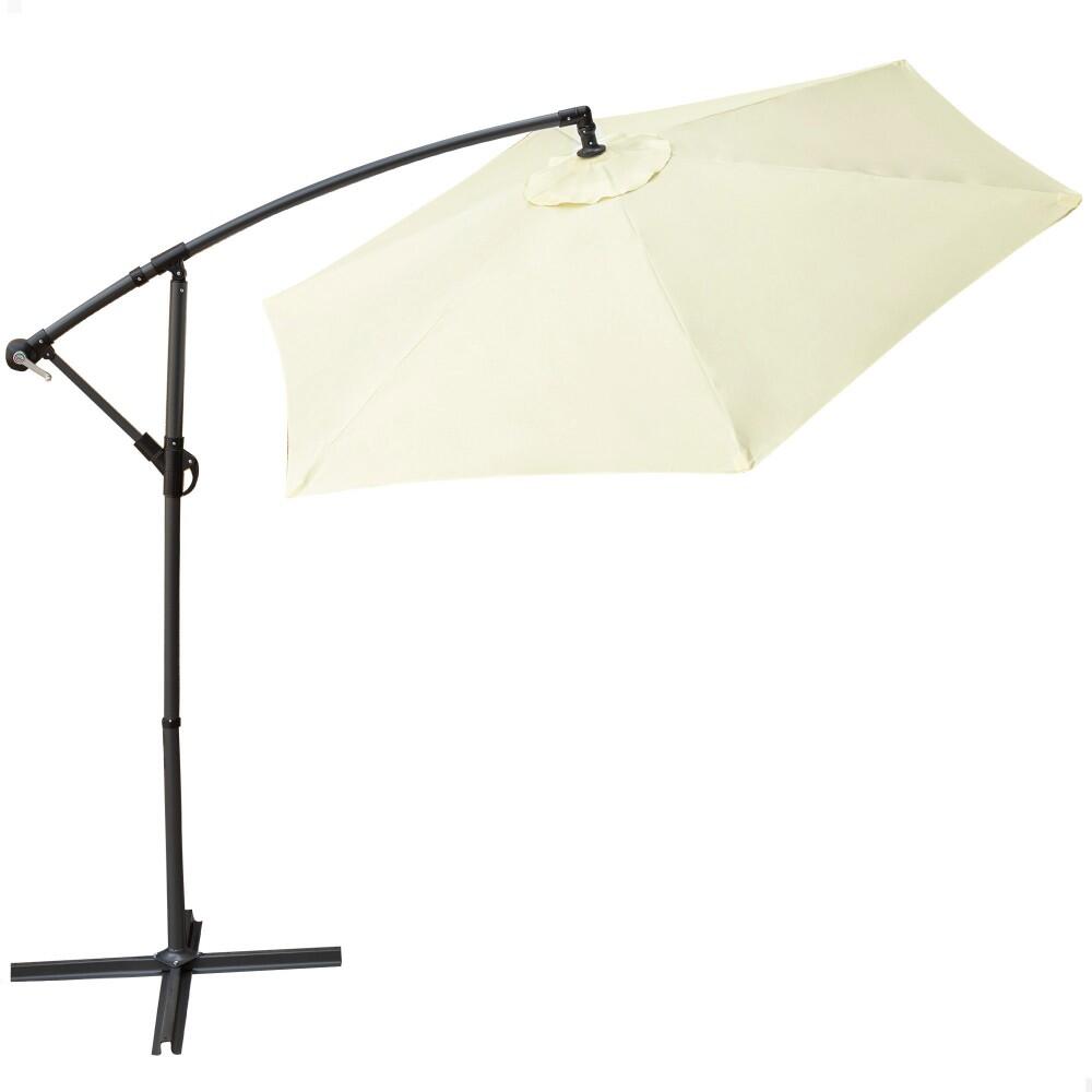Guarda-Sol de praia praia banana 270 cm amarelo claro Aktive