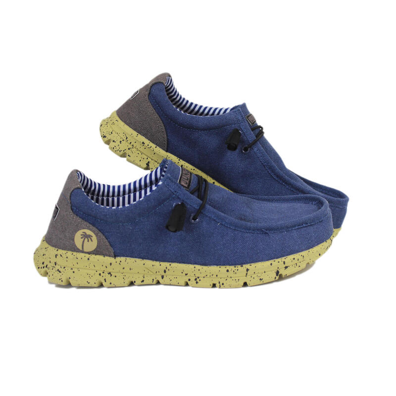 Schoenen om licht te lopen unisex Junglo Two Boat Blu