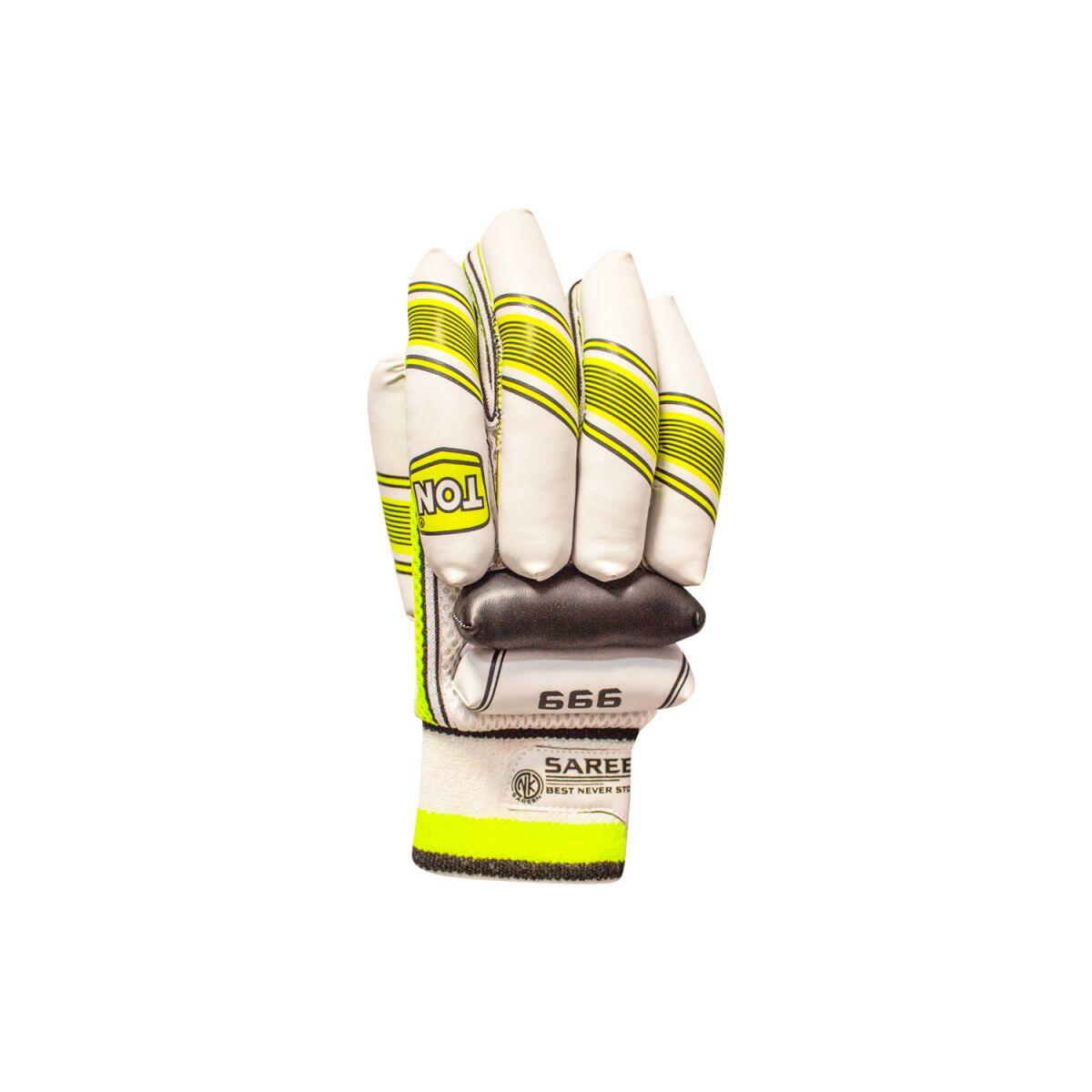 SS TON 999 Cricket Batting Gloves | Multicolor | Size: Boys | For Right-Hand 2/5