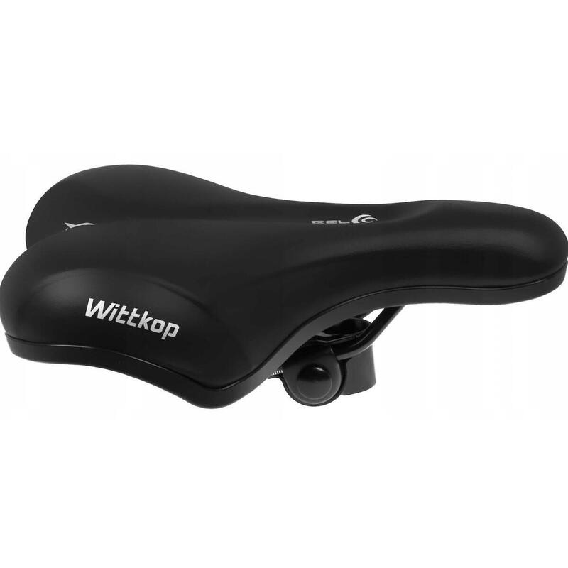 selle In Mold TRK City 2.0 dames gel/acier noir