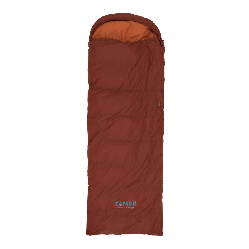 Sacco a pelo coperta TAMBU MEG | 1625 gr | Terracotta / Arancio