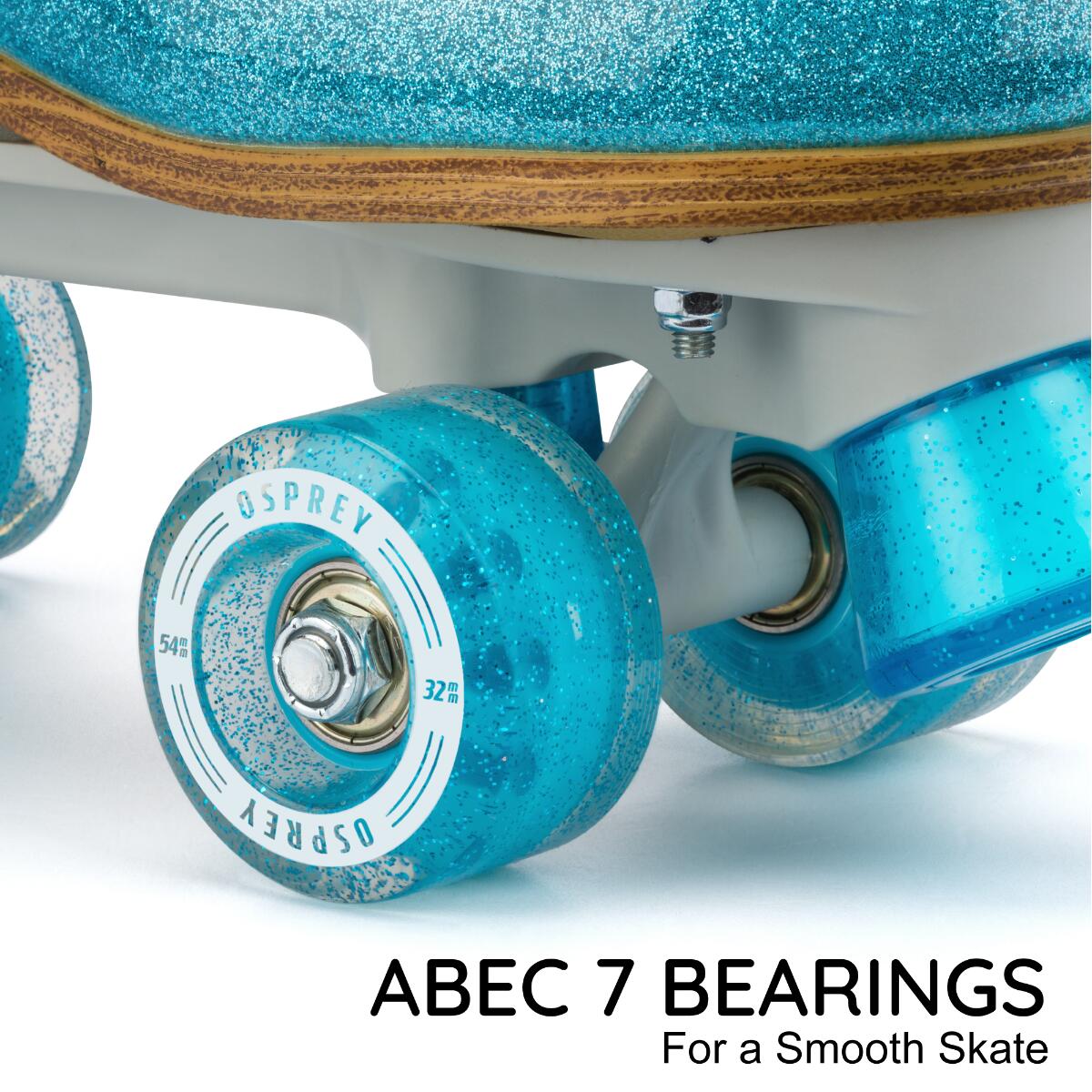 Osprey High Quad Roller Skates for Kids with ABEC 5 Bearings 6/6