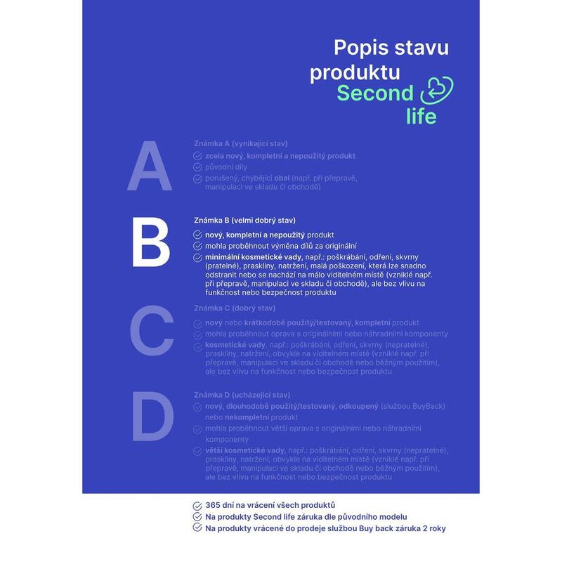 2ND LIFE - Dámská podprsenka středně zpevňující (S AB) - Velmi dobrý stav - Nové