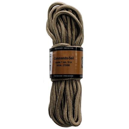 Linka turystyczna paracord fi 7 mm długość 15 metrów