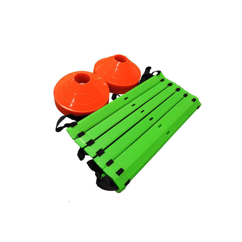 Kit agilité : échelle 4 mètres + 50 cônes