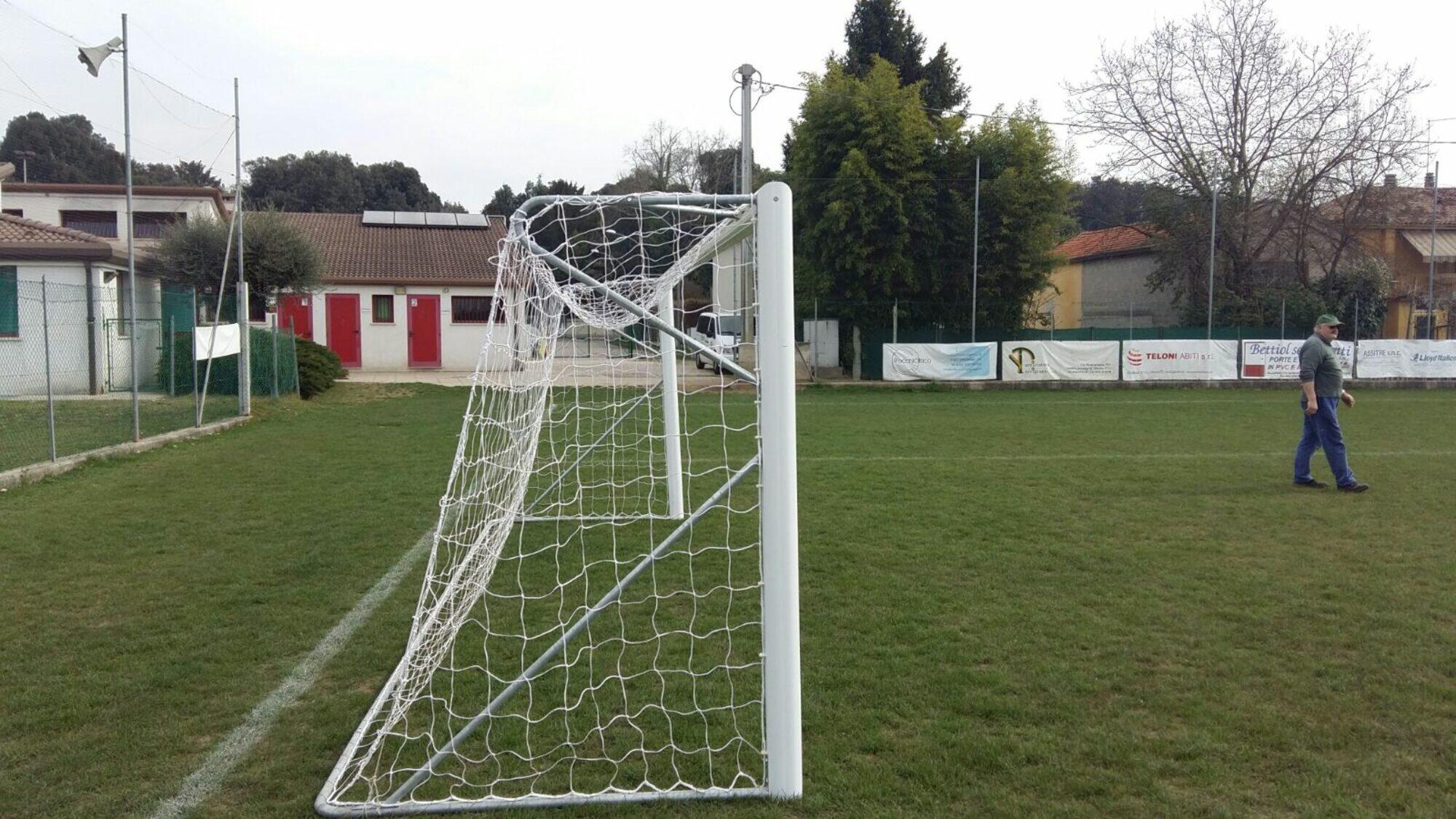 Porta da calcio a 7 trasportabile 6 x 2,1 m - Alluminio 7/7