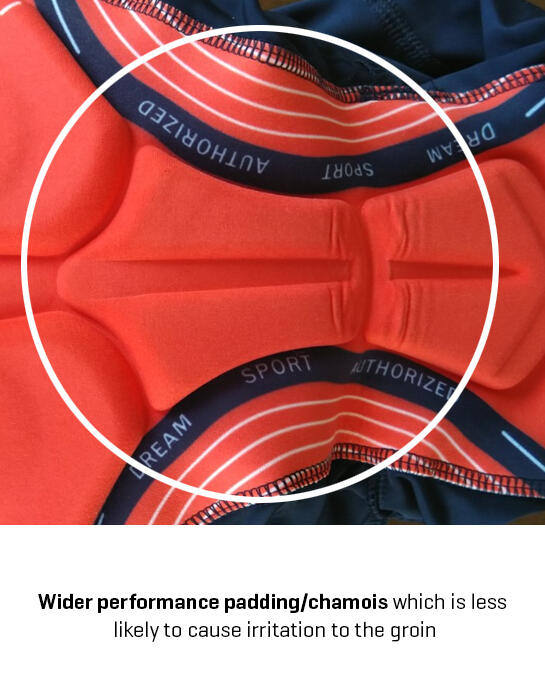 Pantaloni lunghi da ciclismo - REDTED - Nero 2/5