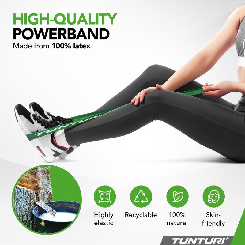 Power Band - Banda de resistencia - Elastic Fitness - Extra Light - Naranja