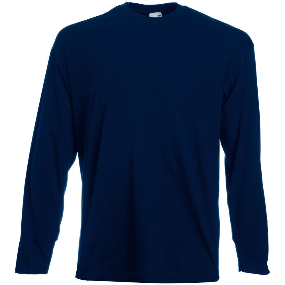 Mens Value Long Sleeve Casual T-Shirt