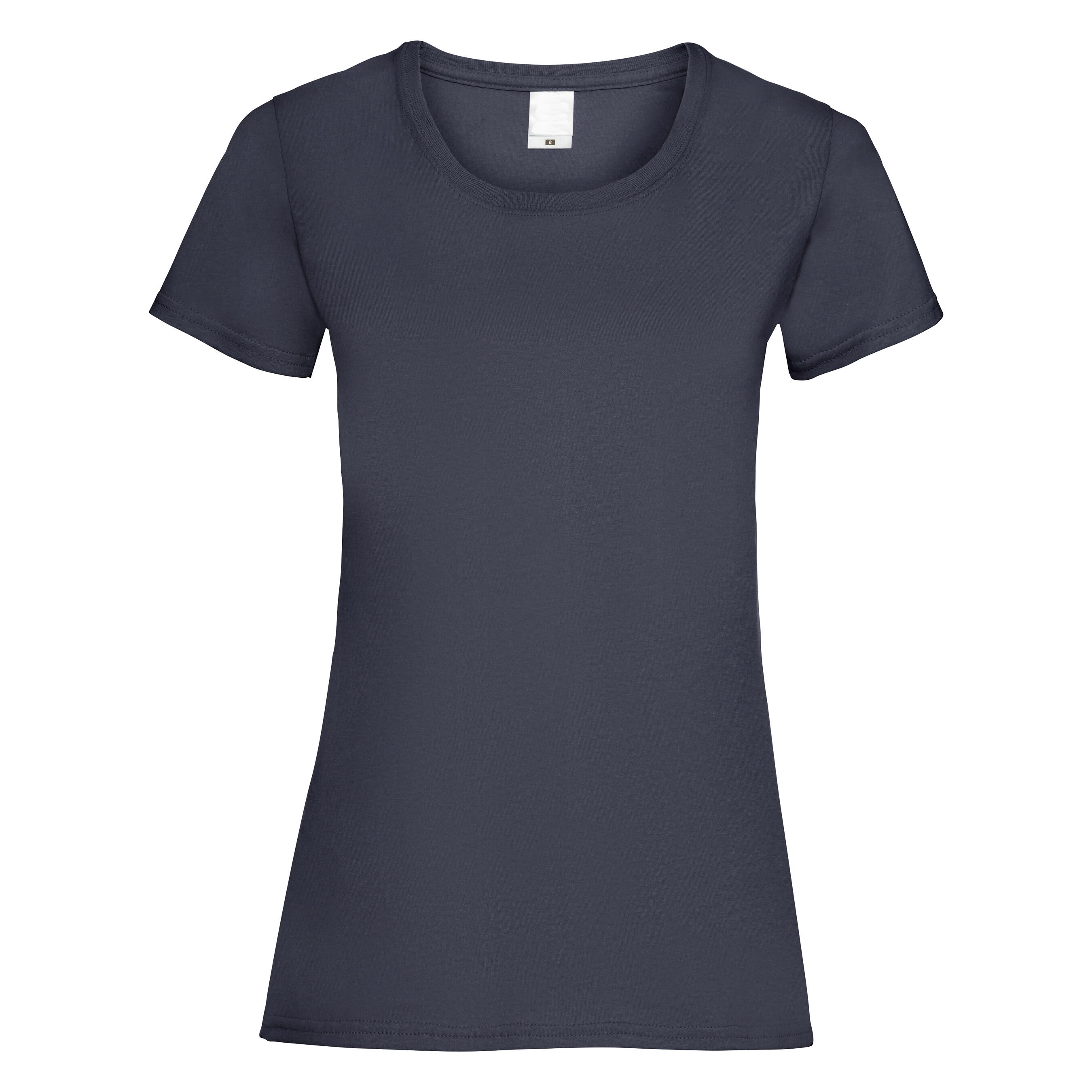 Womens/Ladies Value Fitted Short Sleeve Casual T-Shirt
