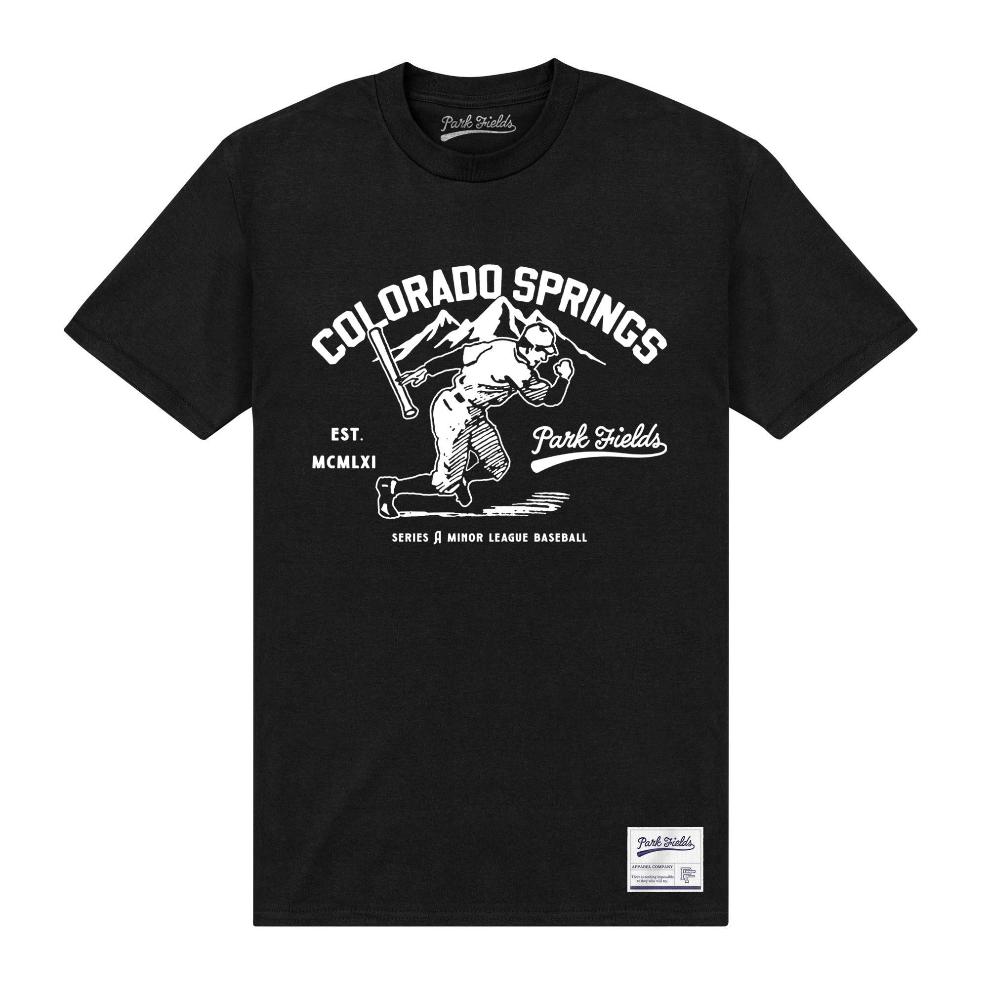 Park Fields Unisex Adult Colorado Springs T-Shirt