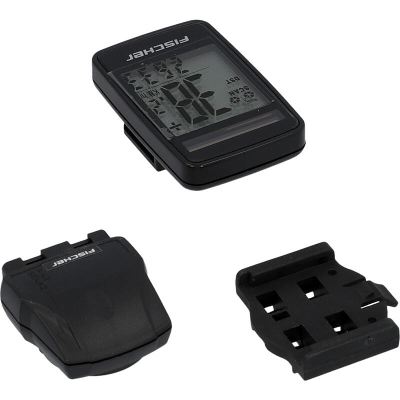 FISCHER Fahrradcomputer Funk Solar FitPlus - 27 Funktionen 5/5