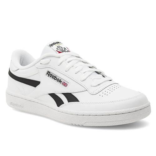 Reebok - Sneakers Reebok Club C Revenge Blanc Cuir - Baskets - Blanc|multicolore|noir - 45,5 - Decathlon
