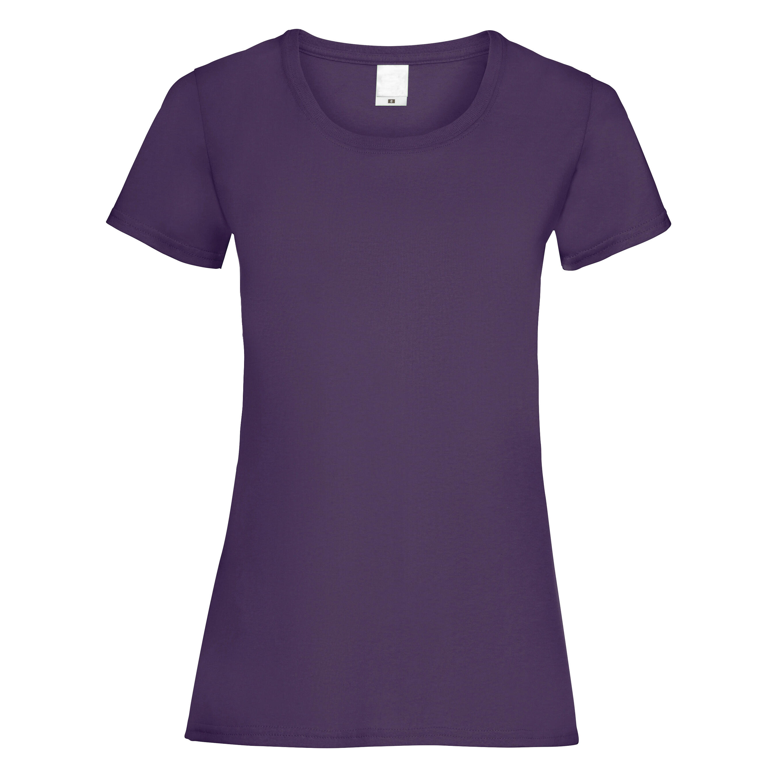 Womens/Ladies Value Fitted Short Sleeve Casual T-Shirt
