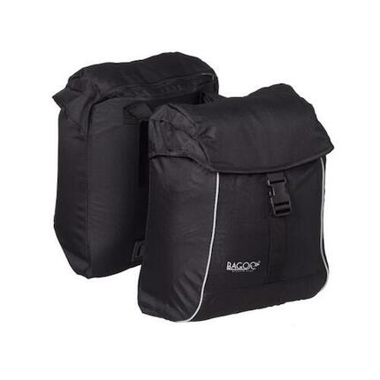 Sacoche double Bagoo légère 17L noir