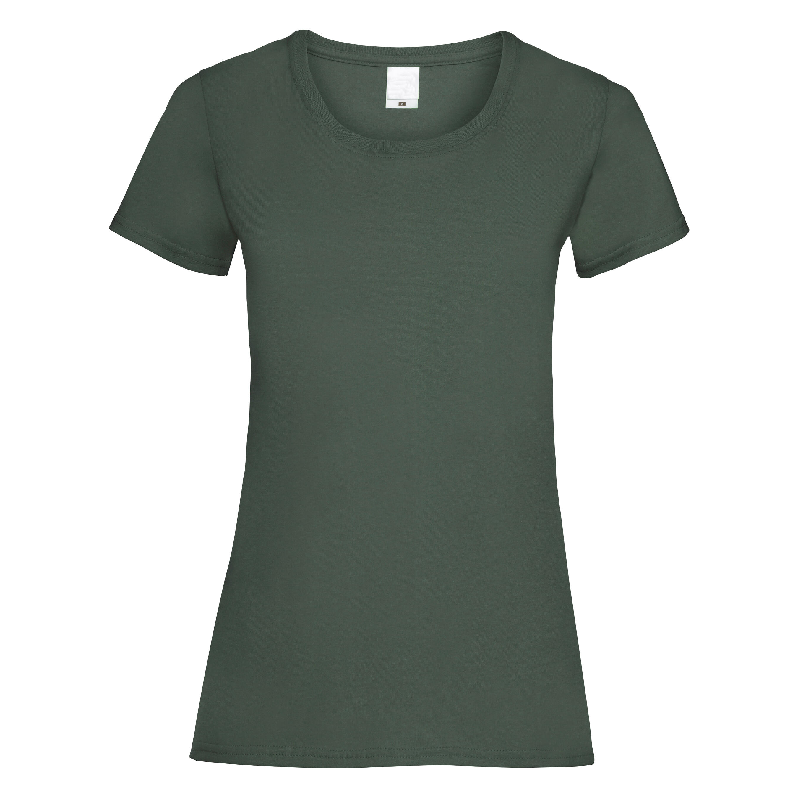 Womens/Ladies Value Fitted Short Sleeve Casual T-Shirt