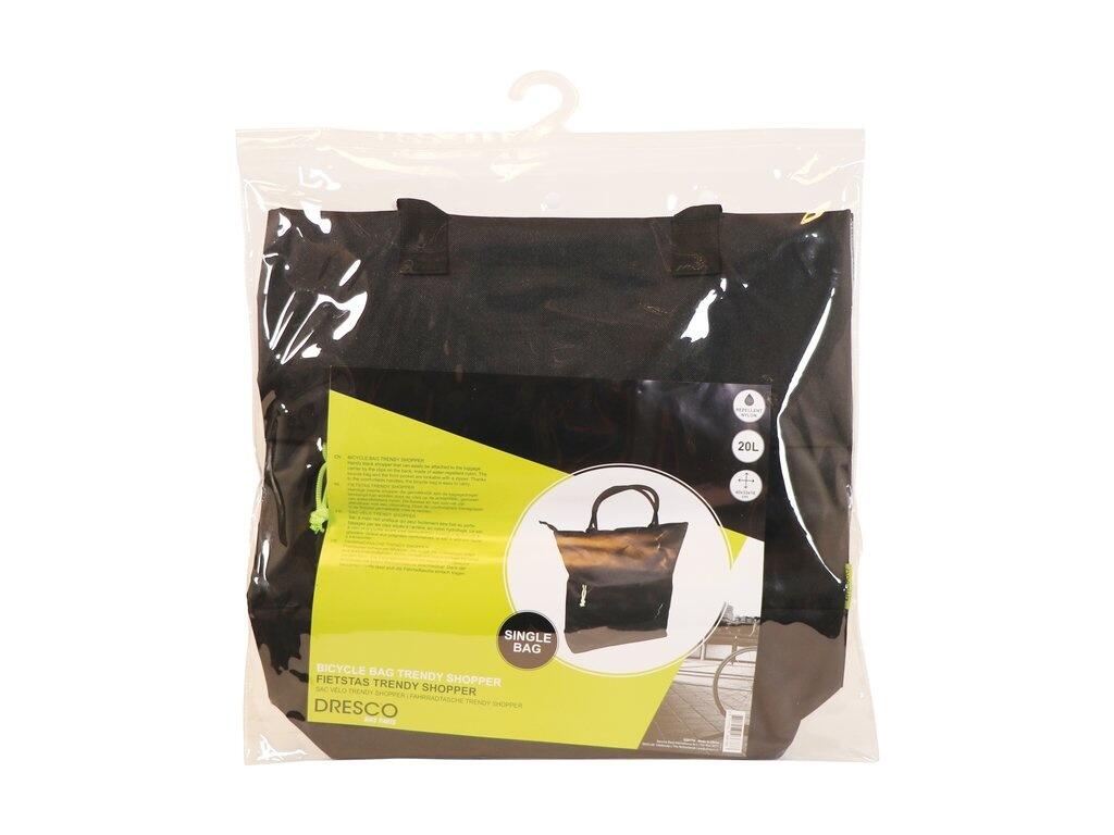 Dresco Enkele Pakaftas Trendy Shopper - 20L - Zwart 5/7