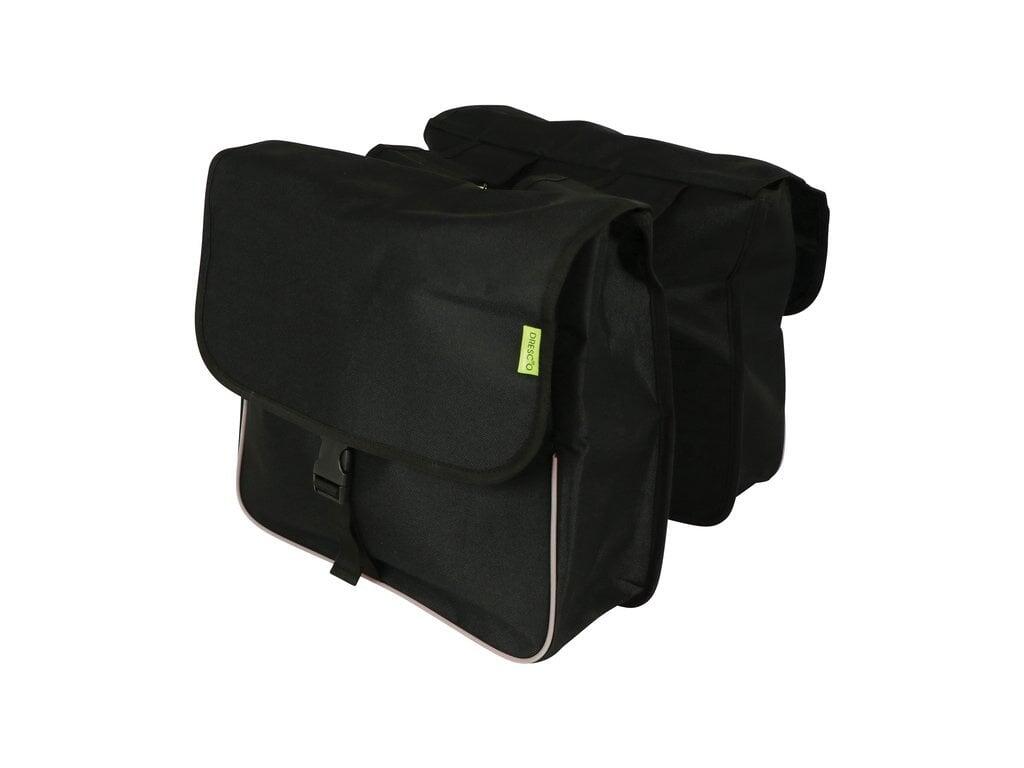 Dresco Dubbele Fietstas Basic Shopper - 32L - Zwart 5/5