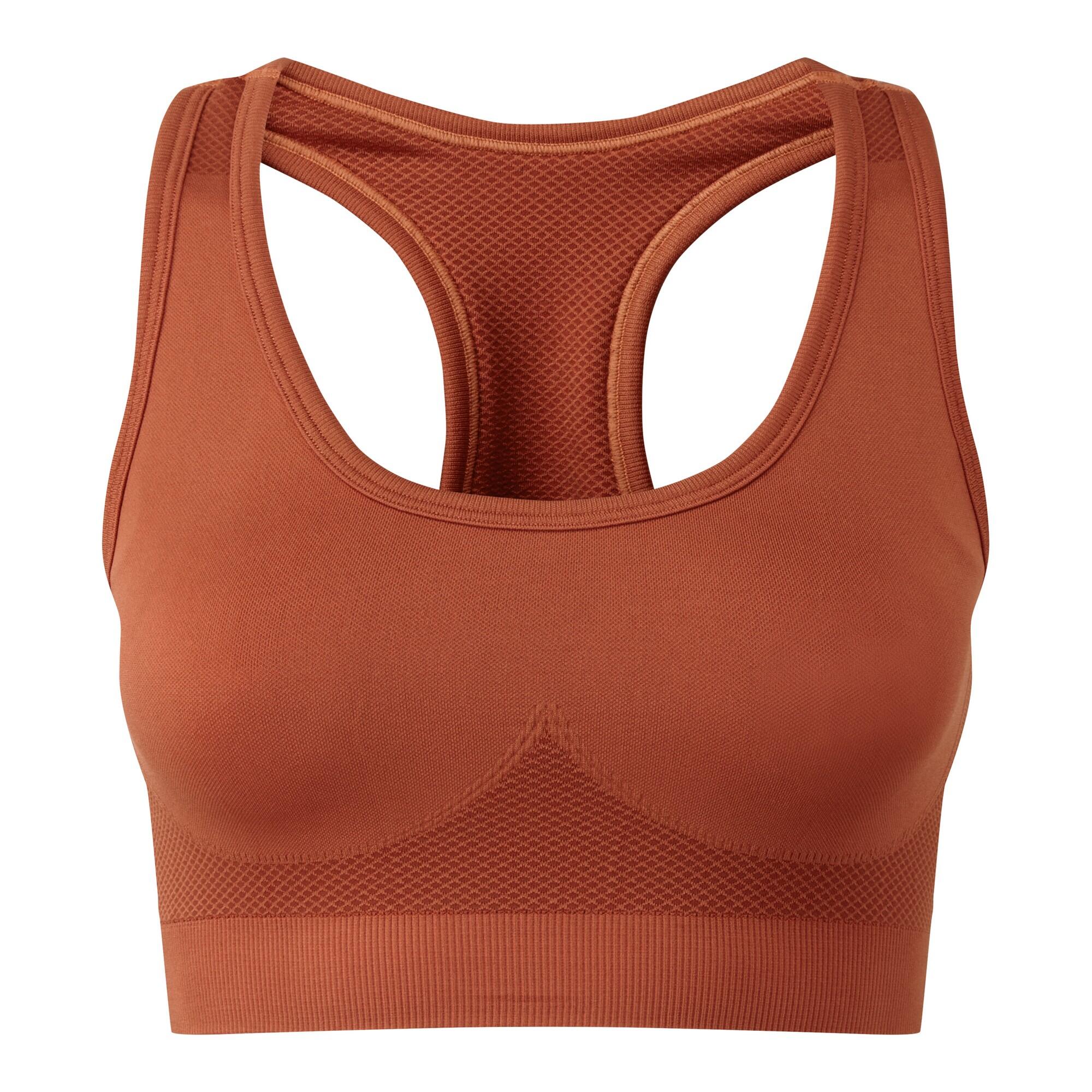TriDri Womens/Ladies Seamless 3D Fit Multi-Sport Solid Colour Sculpt Sports Bra