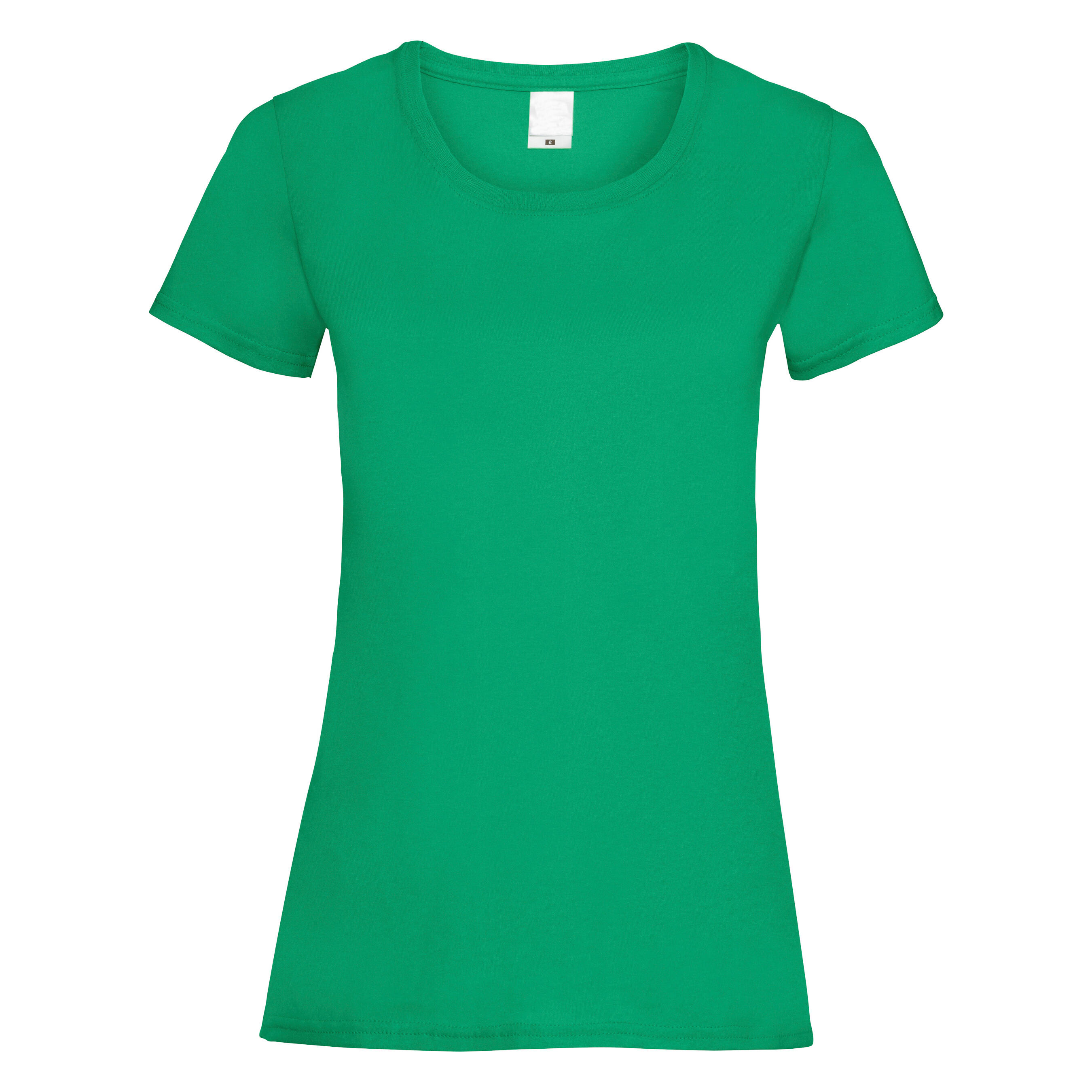 Womens/Ladies Value Fitted Short Sleeve Casual T-Shirt