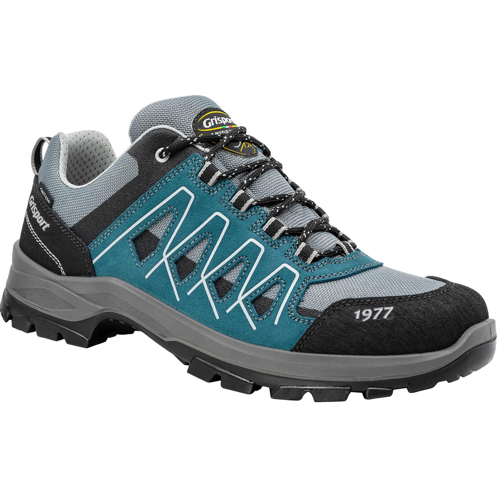 Grisport Halbschuh Gritex grau/blau Gr. 36 1/1