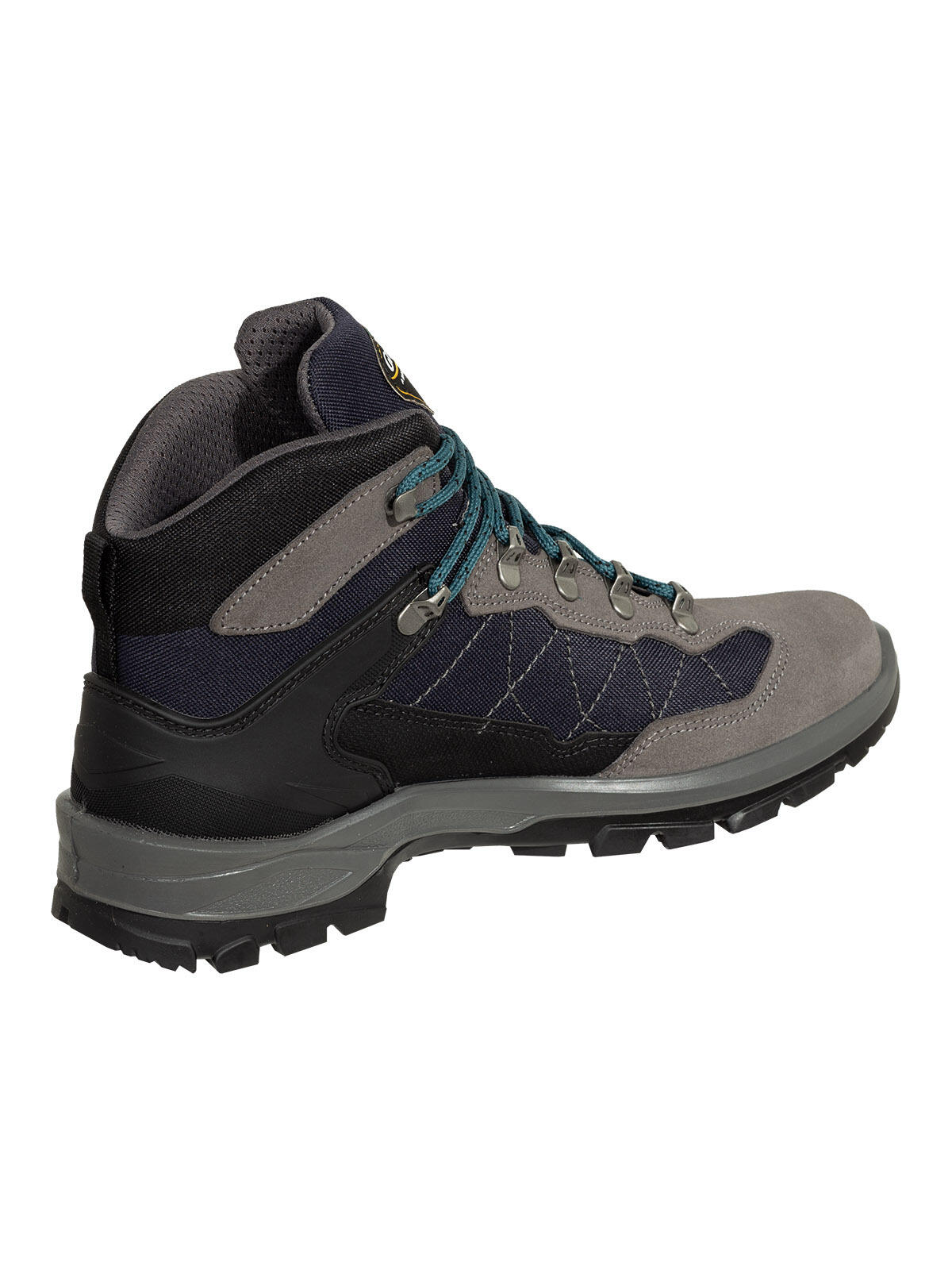 Schnürstiefel anthrazit/blau Gritex Gr. 40 4/6
