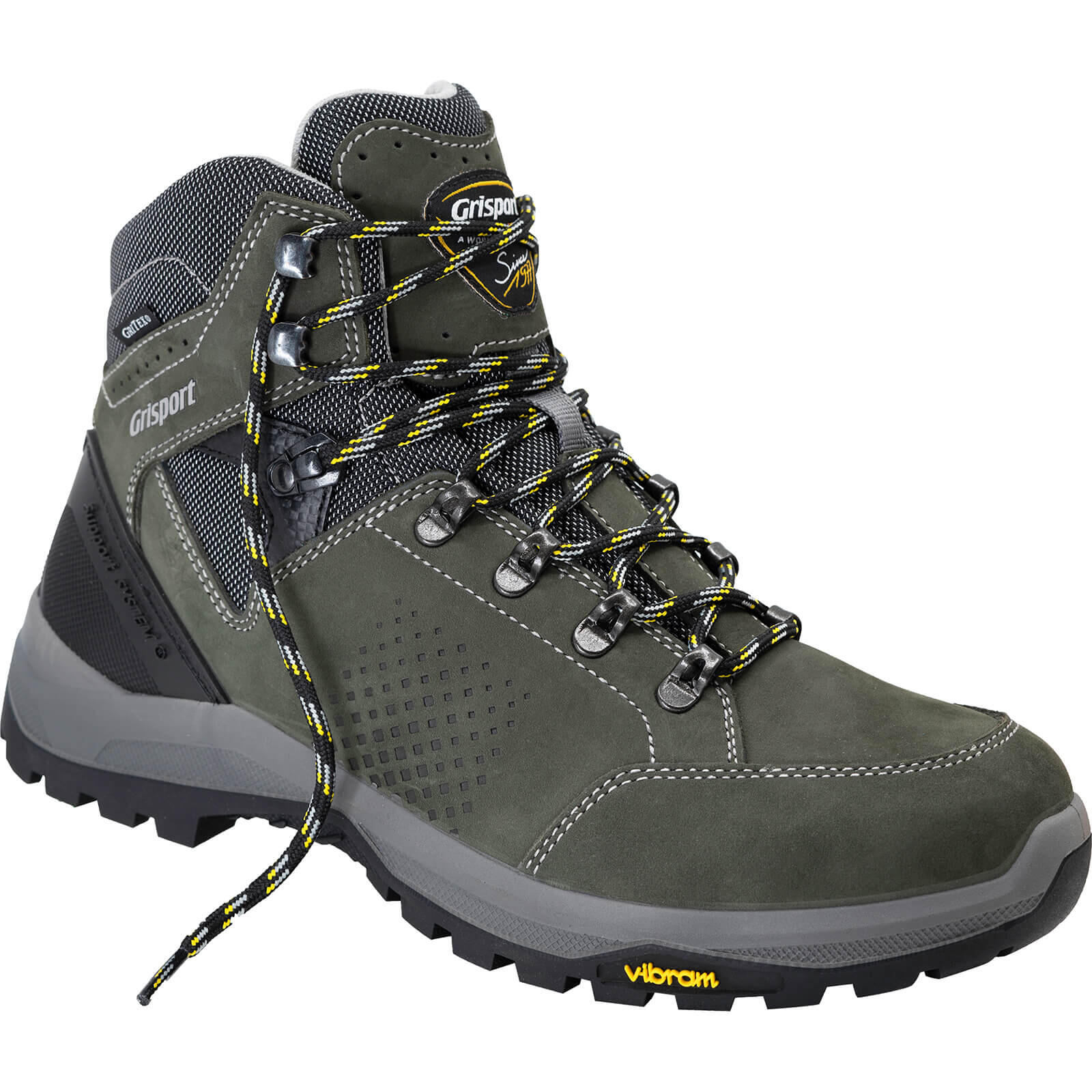 Grisport Schnürstiefel Gritex grau Gr. 36 1/1