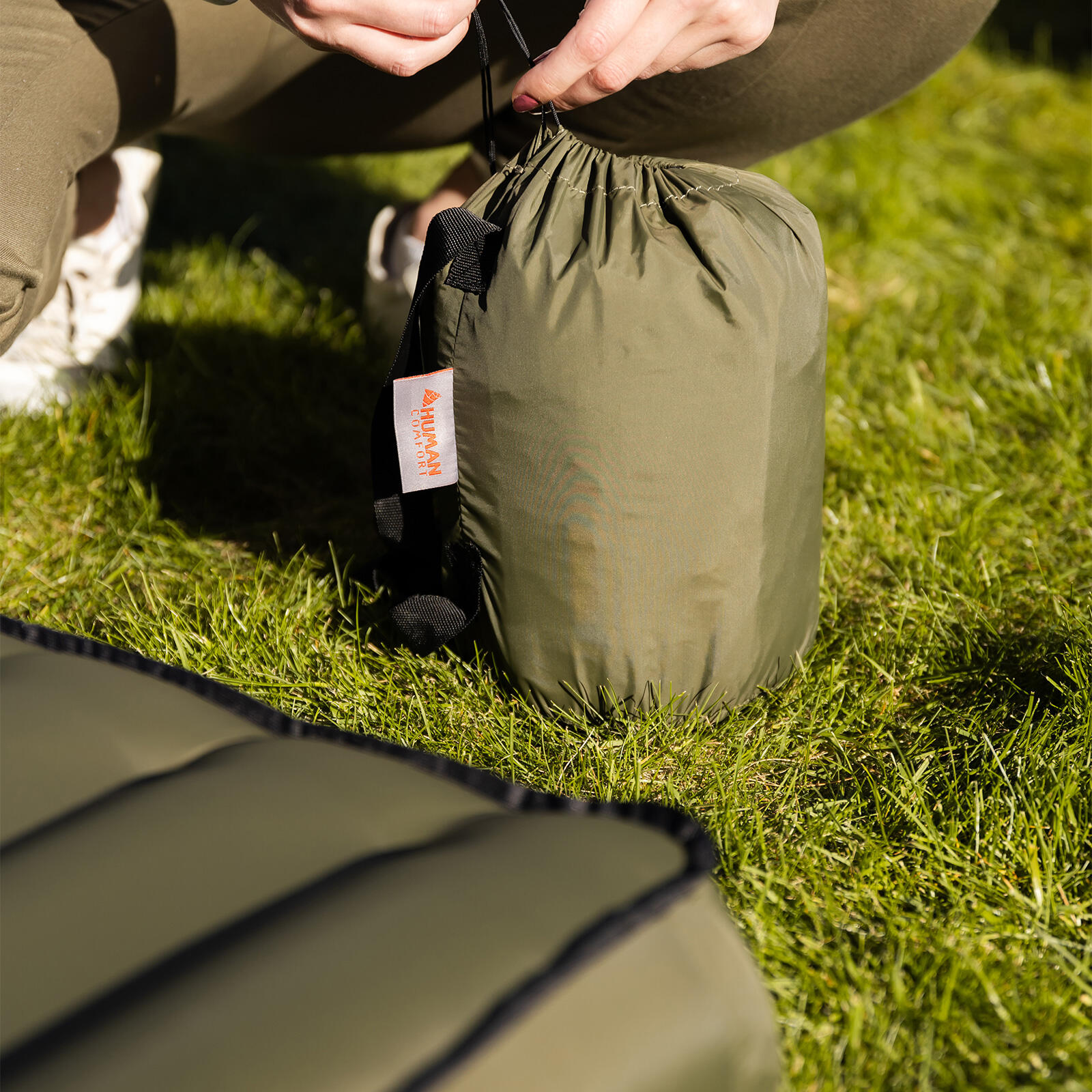 Lit gonflable de camping Chatou LW Trekking Matelas 900 g Léger 5/6