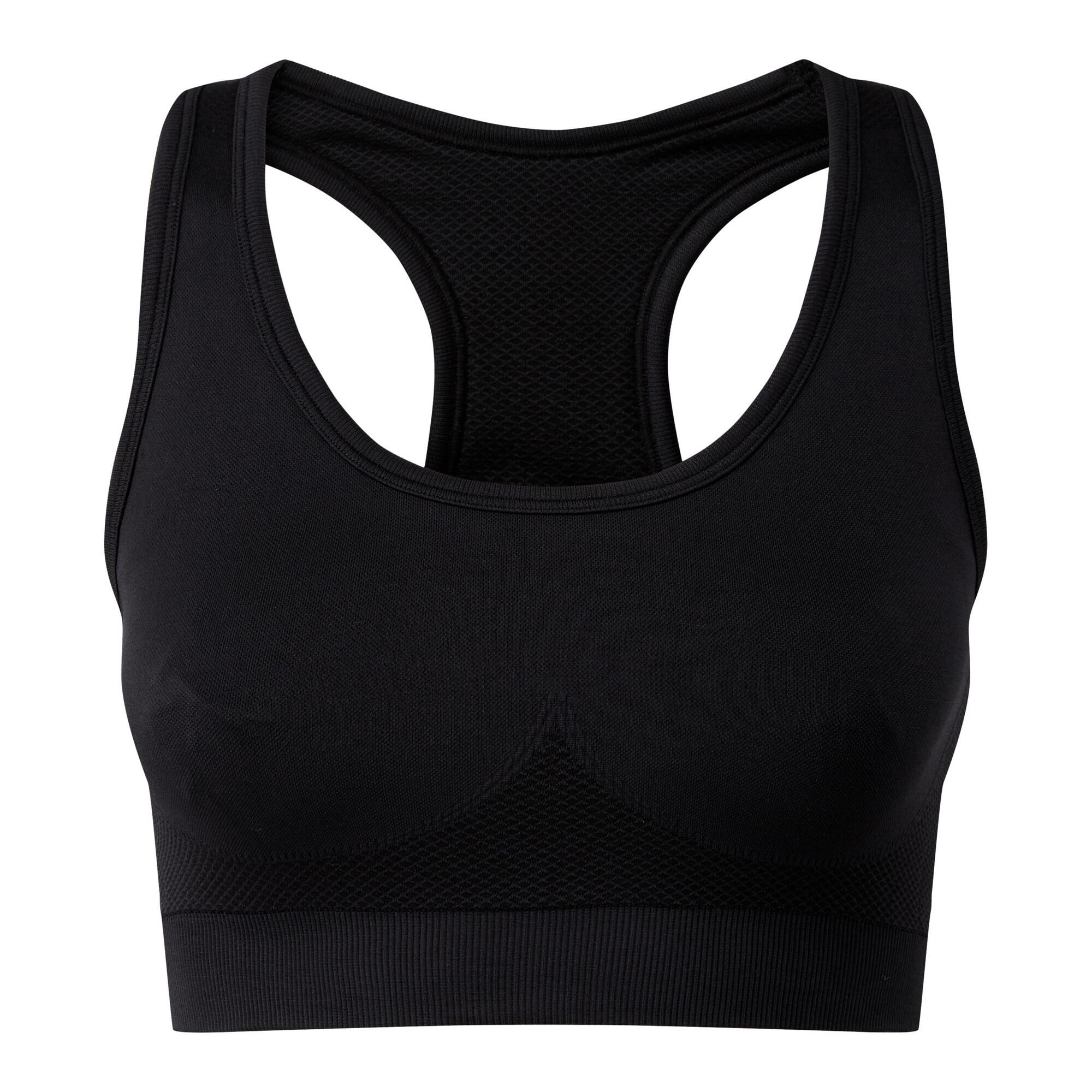 TriDri Womens/Ladies Seamless 3D Fit Multi-Sport Solid Colour Sculpt Sports Bra