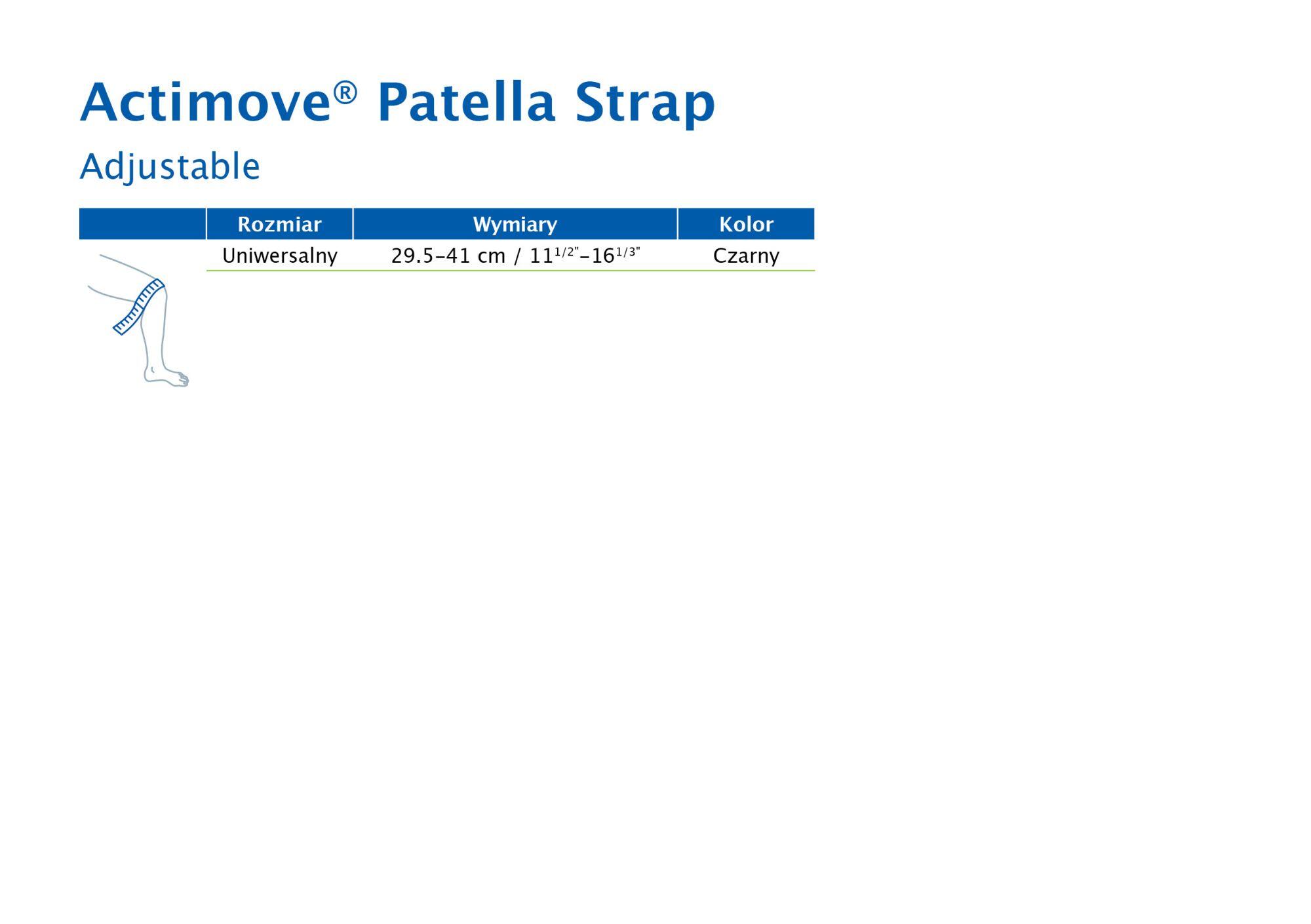 Opaska podrzepkowa Actimove Sports Edition regulowna 3/3