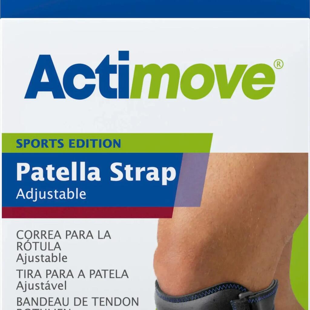 ACTIMOVE SE Adjustable patellar support, size: Universal, black (7558920) (k=12)