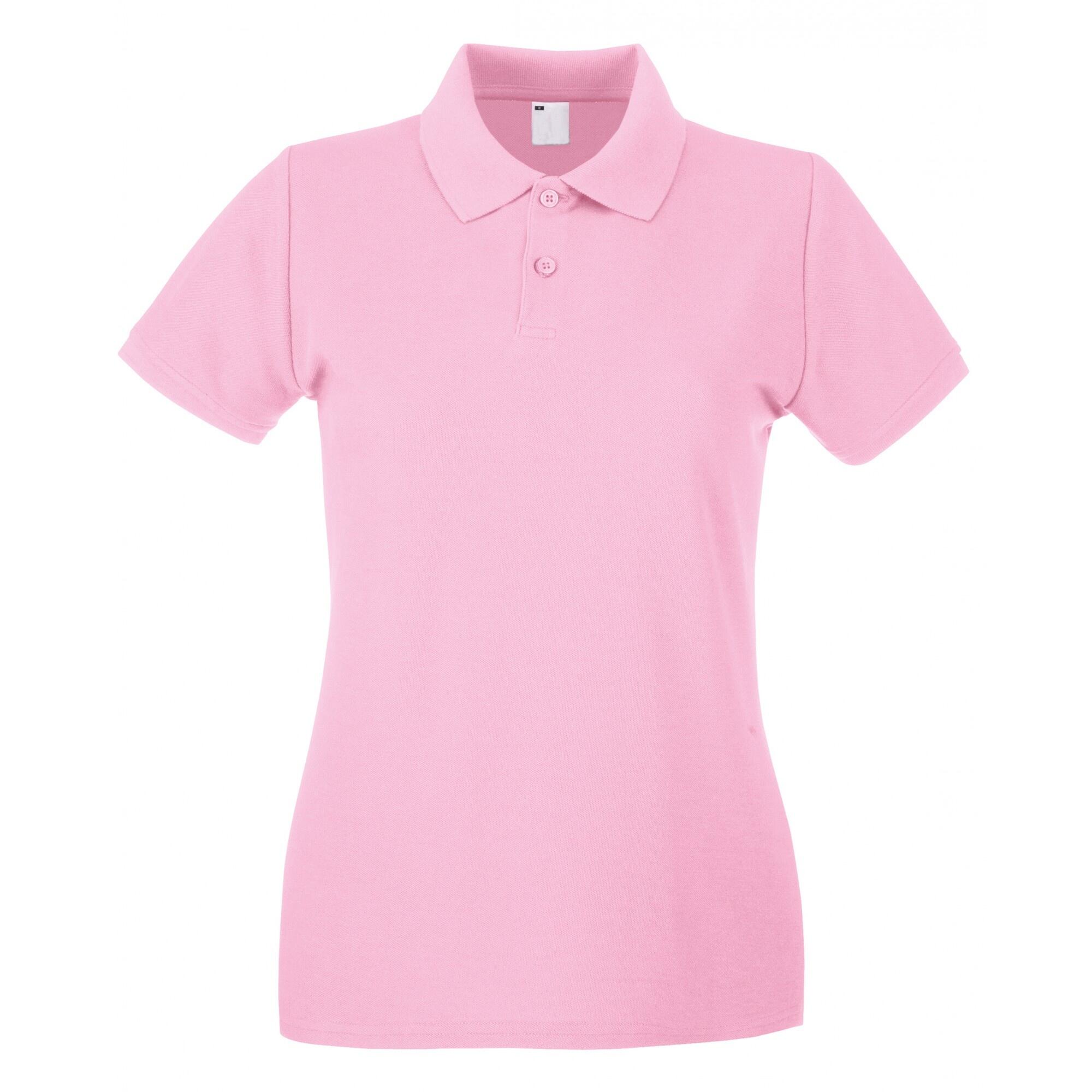 Fruit Of The Loom Womens/Ladies Lady Fit Short-Sleeved Polo Shirt