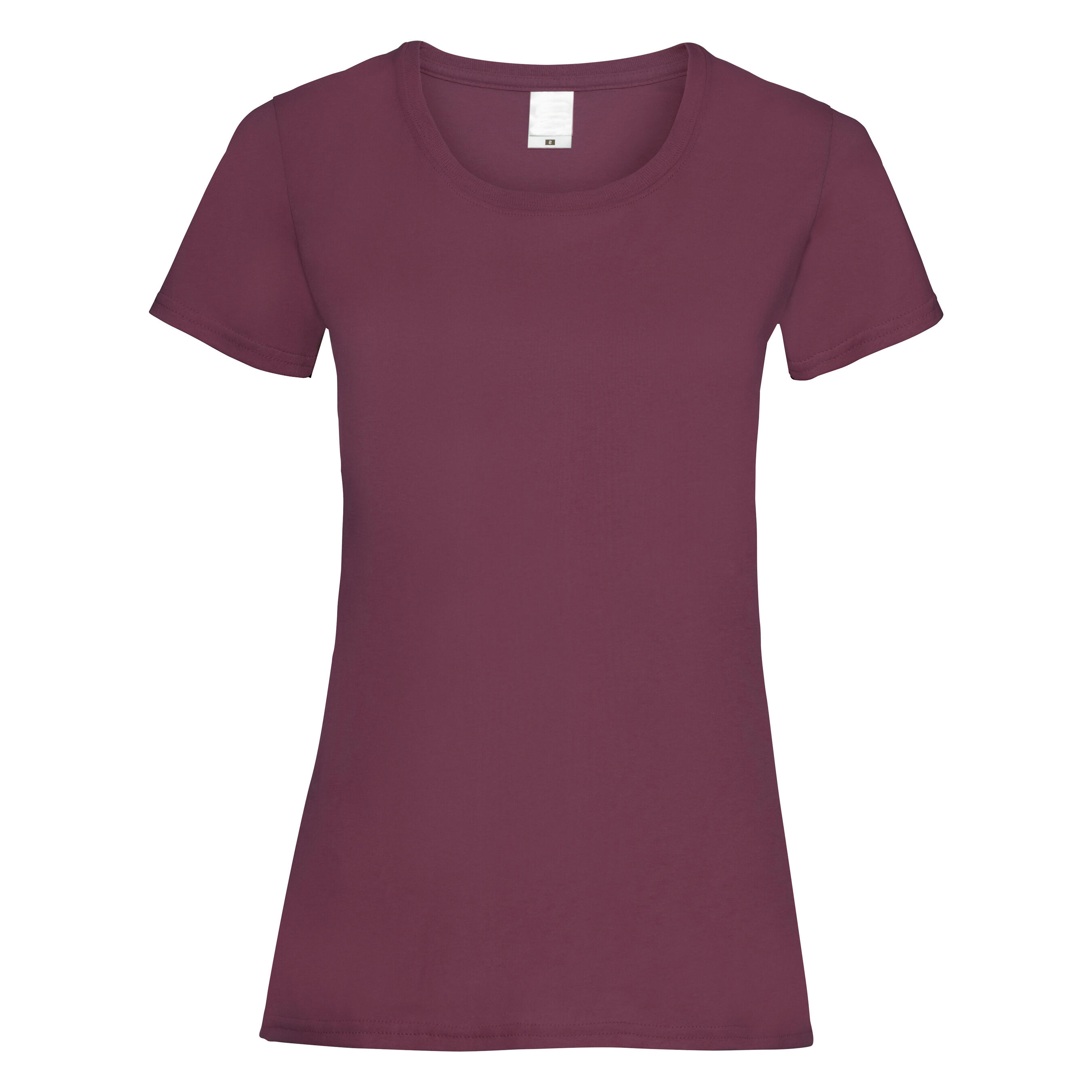 Womens/Ladies Value Fitted Short Sleeve Casual T-Shirt