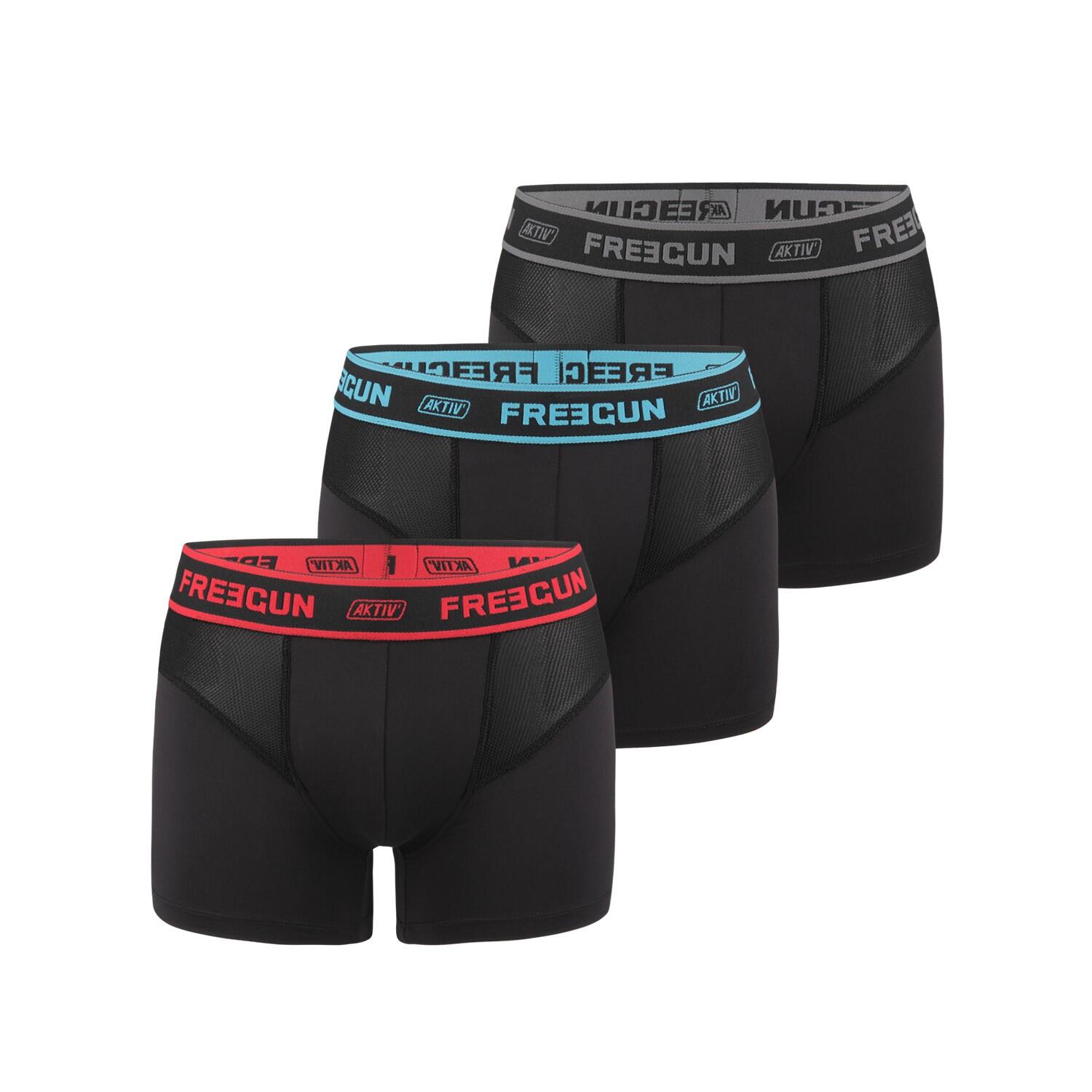 Lot De 3 Boxers Homme Aktiv Sport