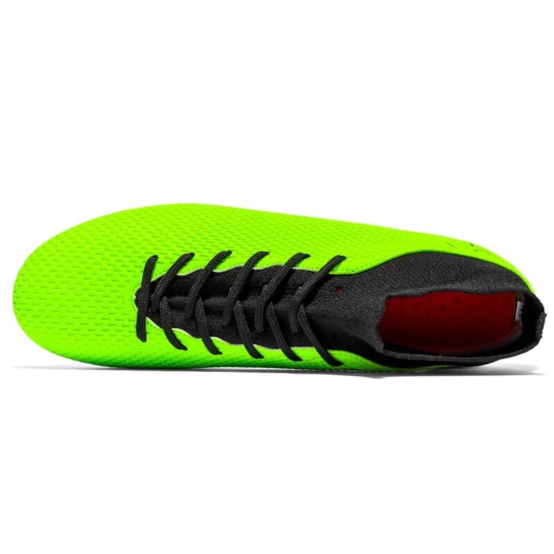 Ghete de fotbal FG MBrands cu glezniera 6.9  crampoane , verde 38