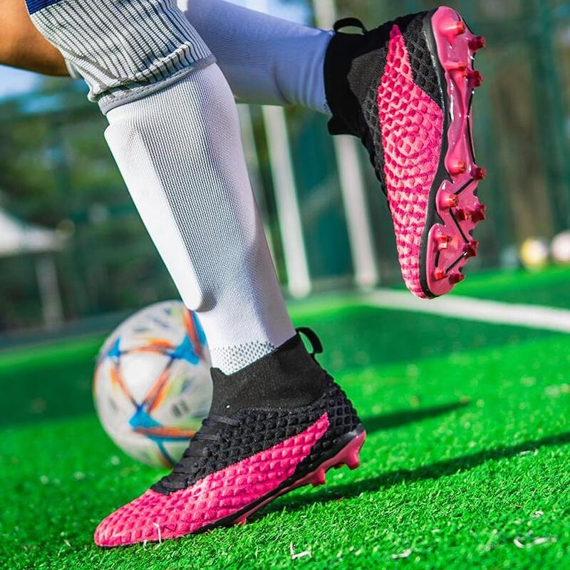 Ghete de fotbal MBrands FG , pentru teren cu iarba, 7.2 , culoare negru 41