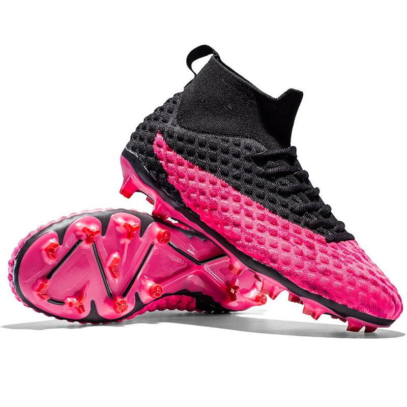 Ghete de fotbal MBrands FG , pentru teren cu iarba, 7.2 , culoare negru 41
